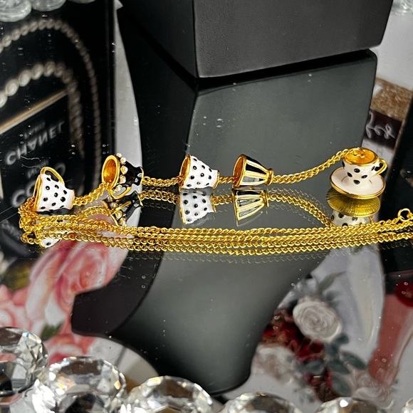 Teacup Pendant Necklace Set - 1/3pcs Food & Beverage Theme… - Picture 6 of 8